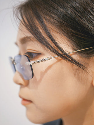 リトルソンス リムレス サングラス【ユニセックス/3カラー/人気No.1商品】タイプ2 02AC