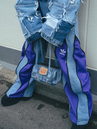 リメイクパッチミニボストンバッグ