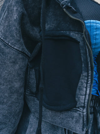 ピグメントポケットクロップドフーディー