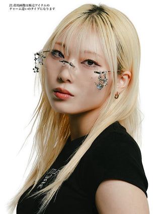 リトルソンス リムレス チャーム　サングラス【ユニセックス】タイプ1