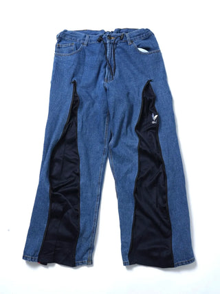 リメイク 4ジップ デニムパンツ【ユニセックス/5カラー】