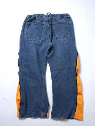 リメイク 4ジップ デニムパンツ【ユニセックス/5カラー】