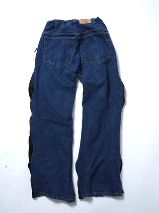 リメイク 4ジップ デニムパンツ【ユニセックス/5カラー】