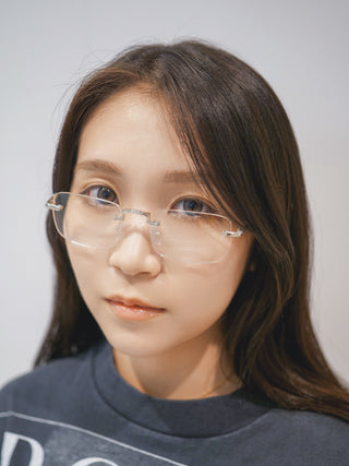 リトルソンス リムレス サングラス【ユニセックス/3カラー/人気No.1商品】タイプ2 02AC