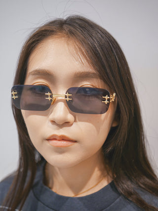 リトルソンス リムレス サングラス【ユニセックス/3カラー】タイプ1 01AC　