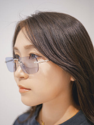 リトルソンス リムレス サングラス【ユニセックス/3カラー/人気No.1商品】タイプ2 02AC