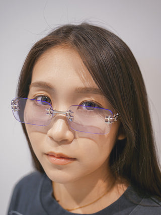 リトルソンス リムレス サングラス【ユニセックス/3カラー】タイプ1 01AC　