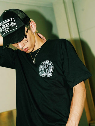 NV CROMYORK LEATHER WAPPEN TEE