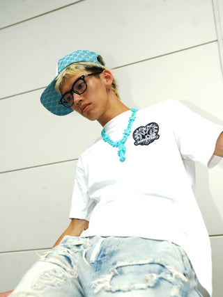 NV HEART LOGO WAPPEN TEE