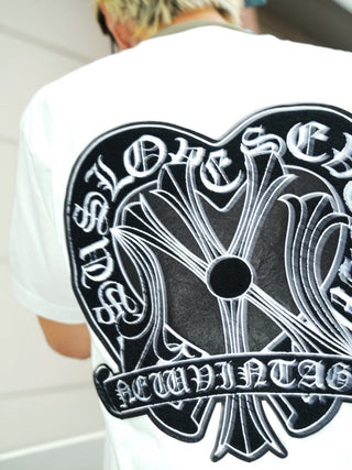 NV HEART LOGO WAPPEN TEE