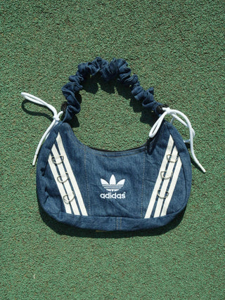 リメイクチャームリングメレンゲショルダーバッグ【ブルー系】