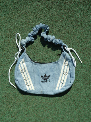 リメイクチャームリングメレンゲショルダーバッグ【ブルー系】