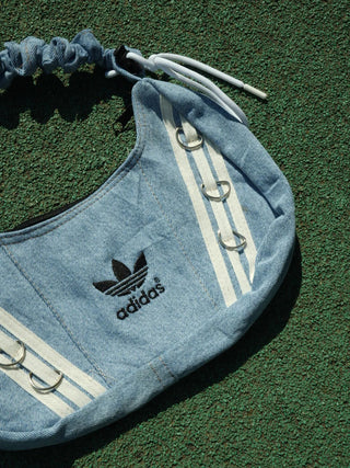 リメイクチャームリングメレンゲショルダーバッグ【ブルー系】