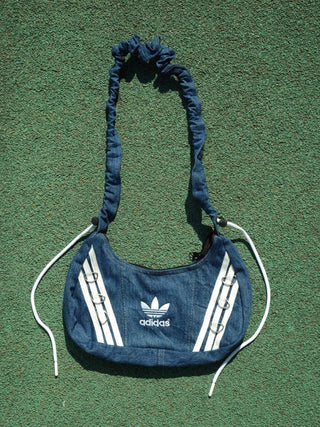 リメイクチャームリングメレンゲショルダーバッグ【ブルー系】