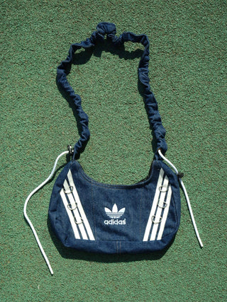 リメイクチャームリングメレンゲショルダーバッグ【ブルー系】