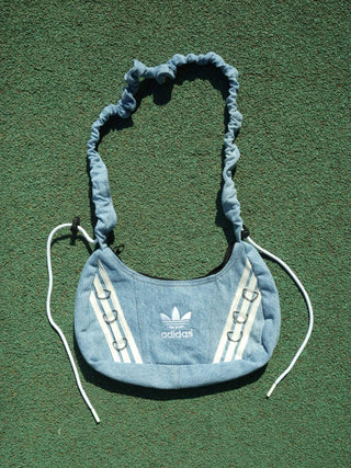 リメイクチャームリングメレンゲショルダーバッグ【ブルー系】