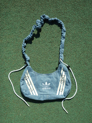 リメイクチャームリングメレンゲショルダーバッグ【ブルー系】