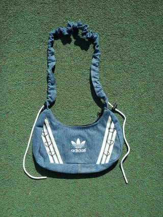 リメイクチャームリングメレンゲショルダーバッグ【ブルー系】