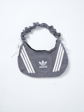 リメイク ショルダーメレンゲバッグ【サイズ調節可】【グレー系】#69