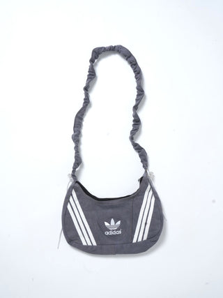 リメイク ショルダーメレンゲバッグ【サイズ調節可】【グレー系】#69