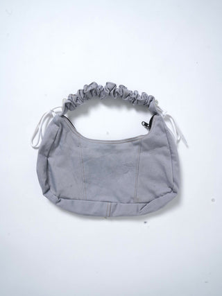 リメイク ショルダーメレンゲバッグ【サイズ調節可】【グレー系】#69