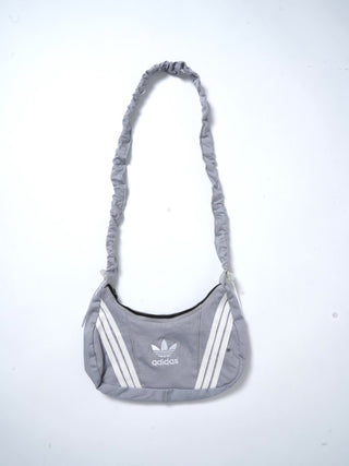 リメイク ショルダーメレンゲバッグ【サイズ調節可】【グレー系】#69