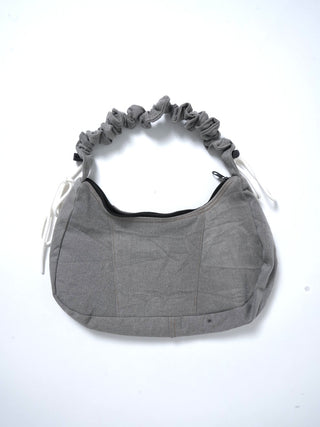 リメイク ショルダーメレンゲバッグ【サイズ調節可】【グレー系】#69