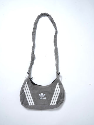 リメイク ショルダーメレンゲバッグ【サイズ調節可】【グレー系】#69