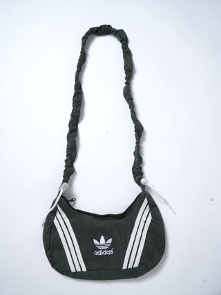 リメイク 2WAY ショルダーメレンゲバッグ【サイズ調節可】【カーキ系】#71