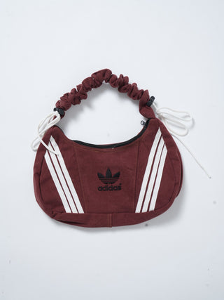 リメイク 2WAY ショルダーメレンゲバッグ【サイズ調節可】【ブラウン系】#65