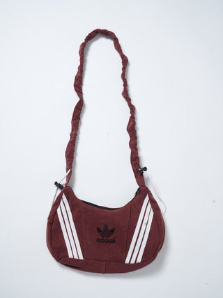 リメイク 2WAY ショルダーメレンゲバッグ【サイズ調節可】【ブラウン系】#65