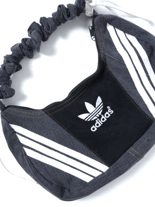 リメイク ショルダーメレンゲバッグ【サイズ調節可】【ブラック系】#67