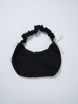 リメイク ショルダーメレンゲバッグ【サイズ調節可】【ブラック系】#67