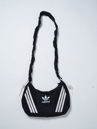 リメイク ショルダーメレンゲバッグ【サイズ調節可】【ブラック系】#67