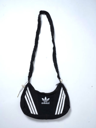 リメイク ショルダーメレンゲバッグ【サイズ調節可】【ブラック系】#67