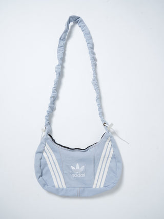 リメイク 2WAY ショルダーメレンゲバッグ【サイズ調節可】【ブルー系】#68