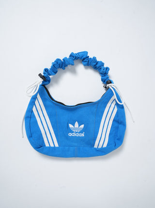 リメイク 2WAY ショルダーメレンゲバッグ【サイズ調節可】【ブルー系】#68