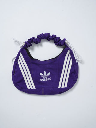 リメイク 2WAY ショルダーメレンゲバッグ【サイズ調節可】【パープル系】#70