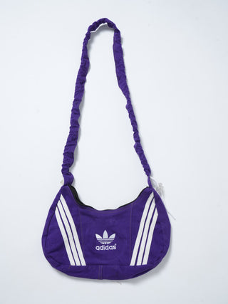 リメイク 2WAY ショルダーメレンゲバッグ【サイズ調節可】【パープル系】#70