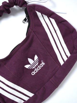 リメイク 2WAY ショルダーメレンゲバッグ【サイズ調節可】【パープル系】#70