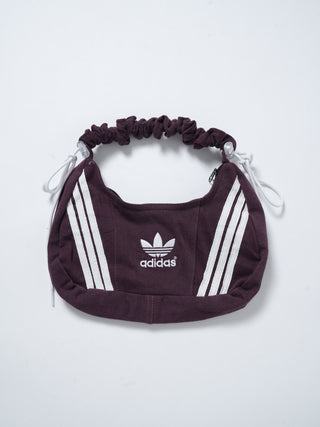 リメイク 2WAY ショルダーメレンゲバッグ【サイズ調節可】【パープル系】#70