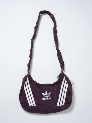 リメイク 2WAY ショルダーメレンゲバッグ【サイズ調節可】【パープル系】#70