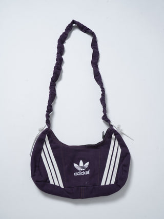 リメイク 2WAY ショルダーメレンゲバッグ【サイズ調節可】【パープル系】#70