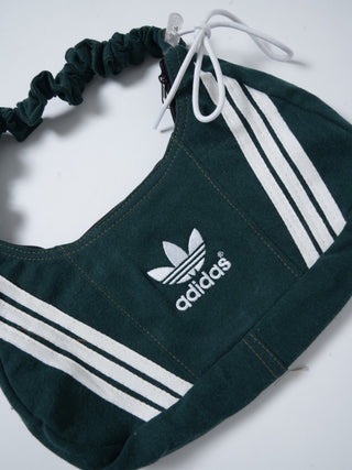 リメイク 2WAY ショルダーメレンゲバッグ【サイズ調節可】【グリーン系】#72