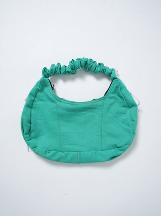 リメイク 2WAY ショルダーメレンゲバッグ【サイズ調節可】【グリーン系】#72