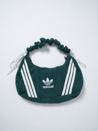 リメイク 2WAY ショルダーメレンゲバッグ【サイズ調節可】【グリーン系】#72