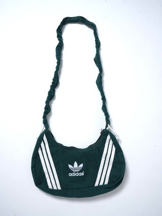 リメイク 2WAY ショルダーメレンゲバッグ【サイズ調節可】【グリーン系】#72