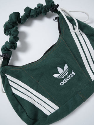 リメイク 2WAY ショルダーメレンゲバッグ【サイズ調節可】【グリーン系】#72