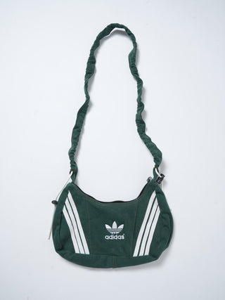 リメイク 2WAY ショルダーメレンゲバッグ【サイズ調節可】【グリーン系】#72