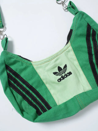 リメイク ハンド バッグ【グリーン系】#11